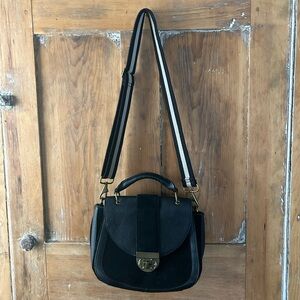 Emma Fox Black Crossbody Bag